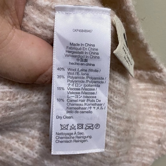 MADEWELL SZ XS Belfiore Ribbed Pullover Sweater - Picture 6 of 7